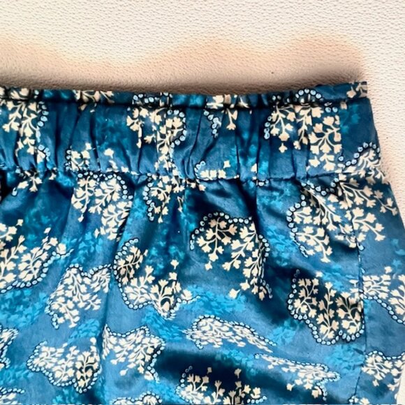 Anna Sui and Uniqlo -  Green and cream long skirt floral patterns - Picture 5 of 15